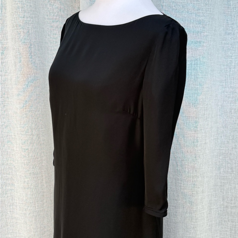 R.E.D Valentino black long sleeve shift dress - Picture 4 of 11